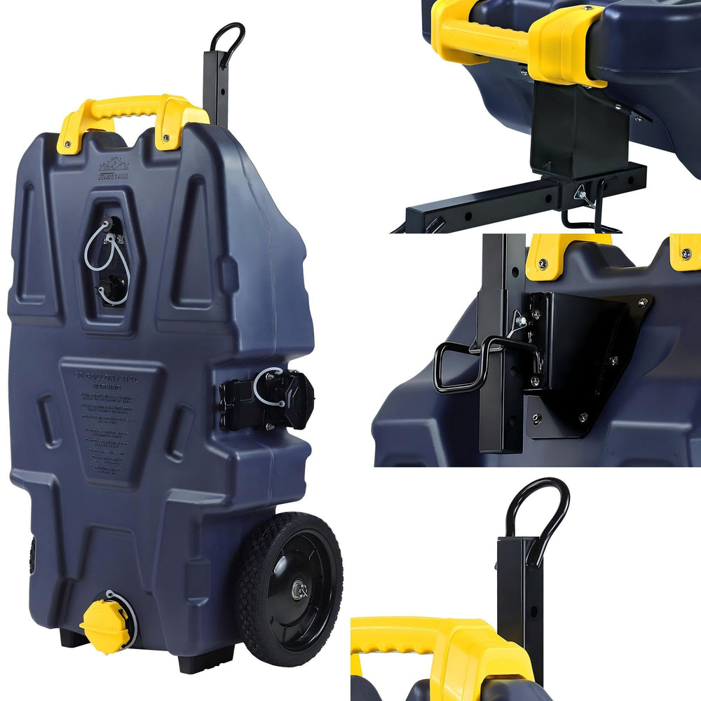 Venustank HDPE construction promises durability and weather resistance.