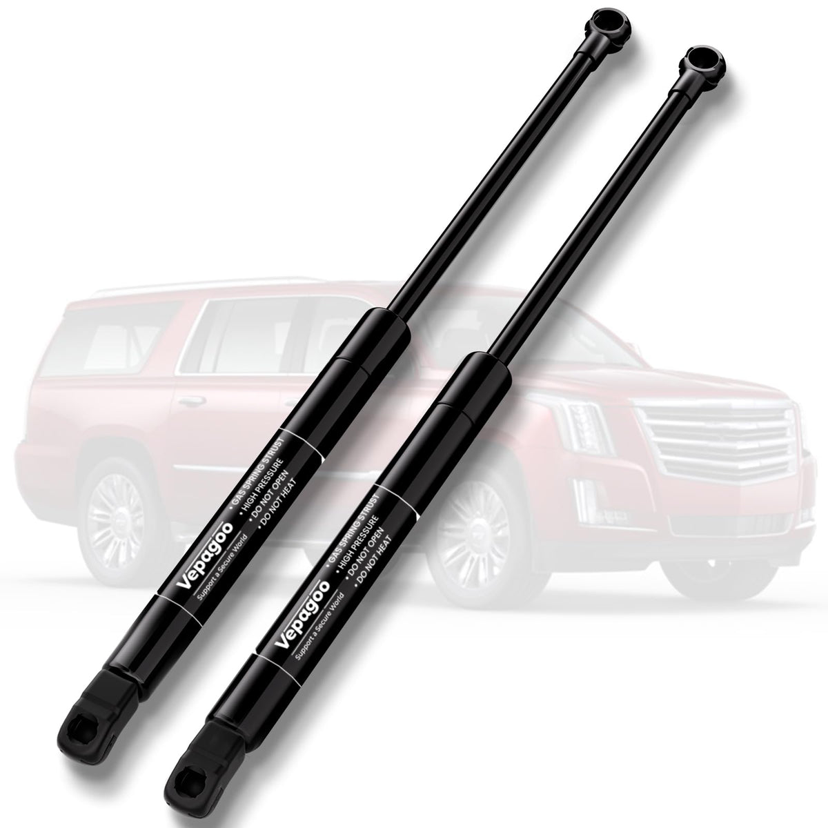 Vepagoo 6156 Suburban rear hatch liftgate struts for smooth opening and closing