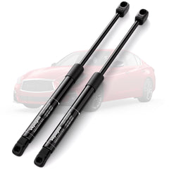 Vepagoo front hood struts assembly for Infiniti Q50 with smooth opening