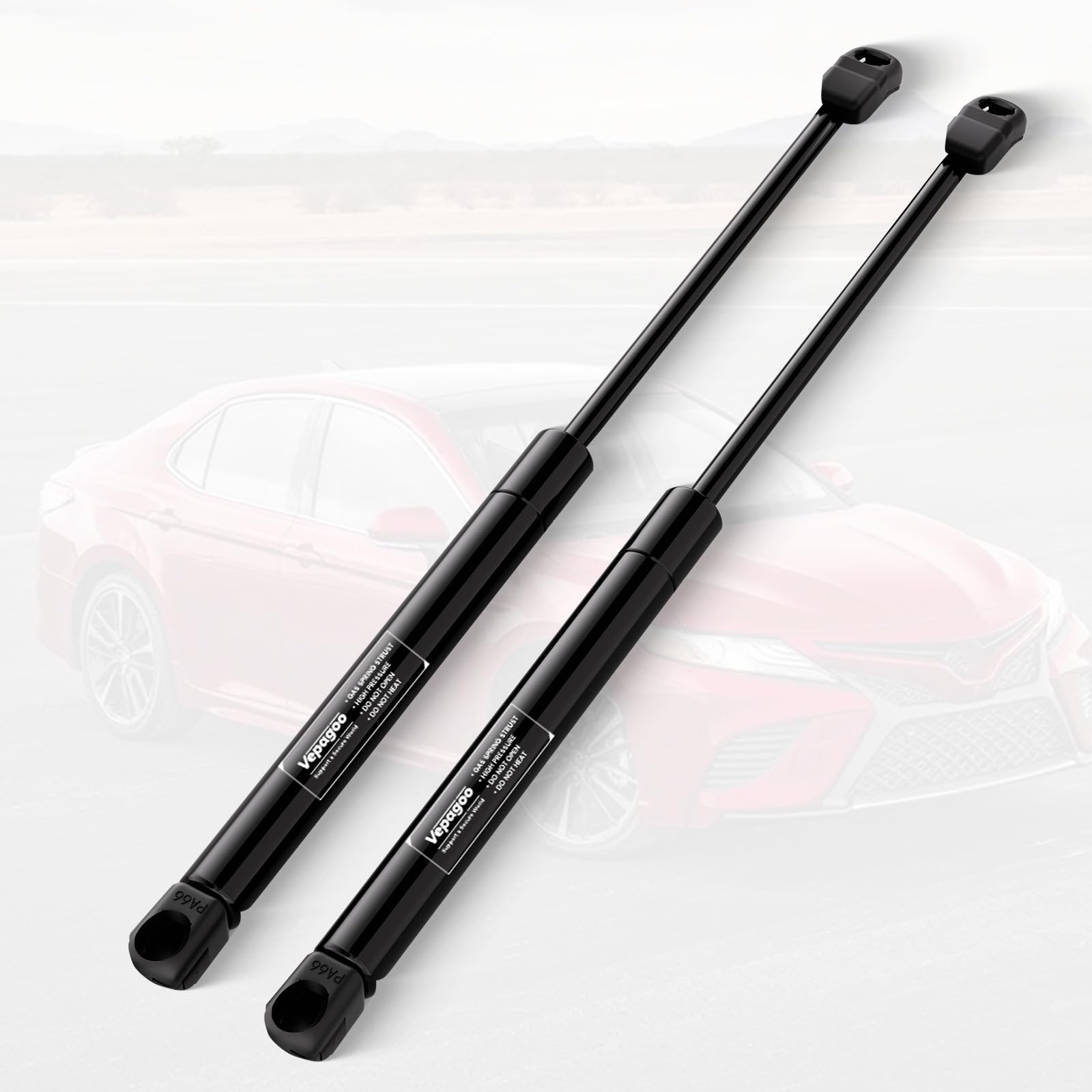 Vepagoo front hood struts assembly improves hood support for Camry and Avalon