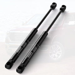 Vepagoo front hood struts installed on a Dodge Ram, smooth hood operation