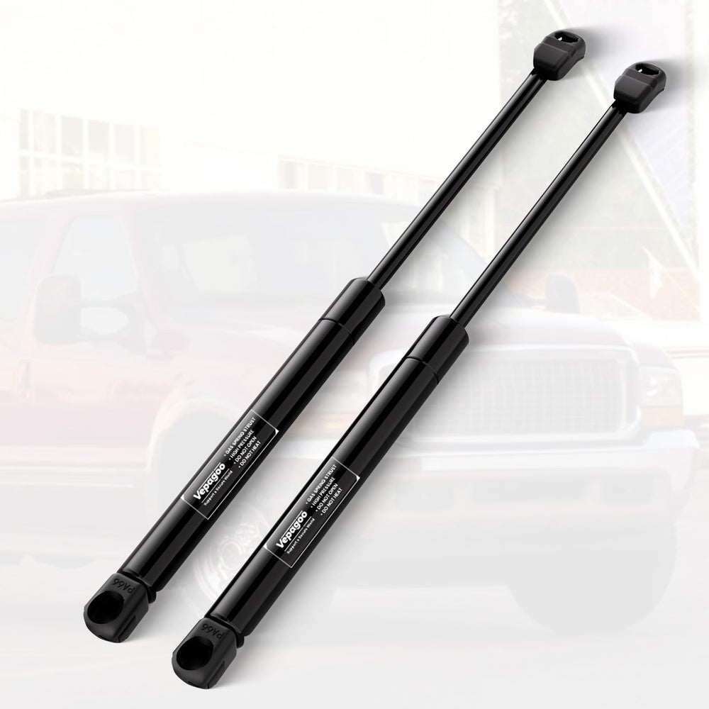Vepagoo front hood struts for Excursion with smooth lifting and steady support.