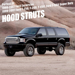 Vepagoo hood lift supports for Ford F-250/F-350 ensure precise OEM-like fit.