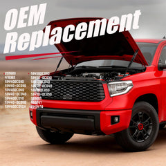 Vepagoo hood lift supports for Tundra ensure smooth maintenance access.