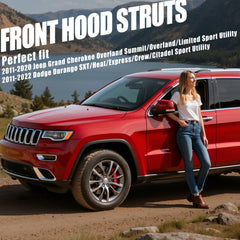 Vepagoo hood struts front for Dodge Durango enable secure, hands-free hood support.