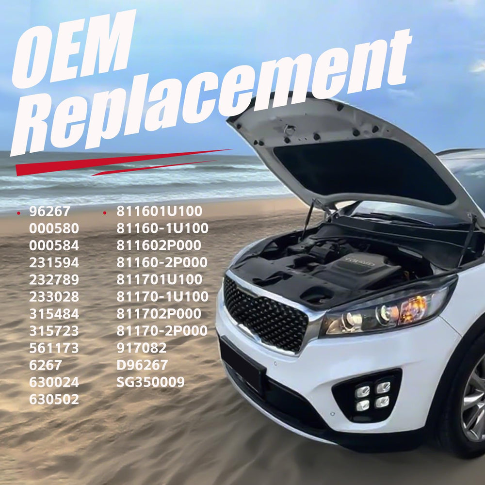 Vepagoo Kia Sorento hood shock compatible with 2011-2015 models