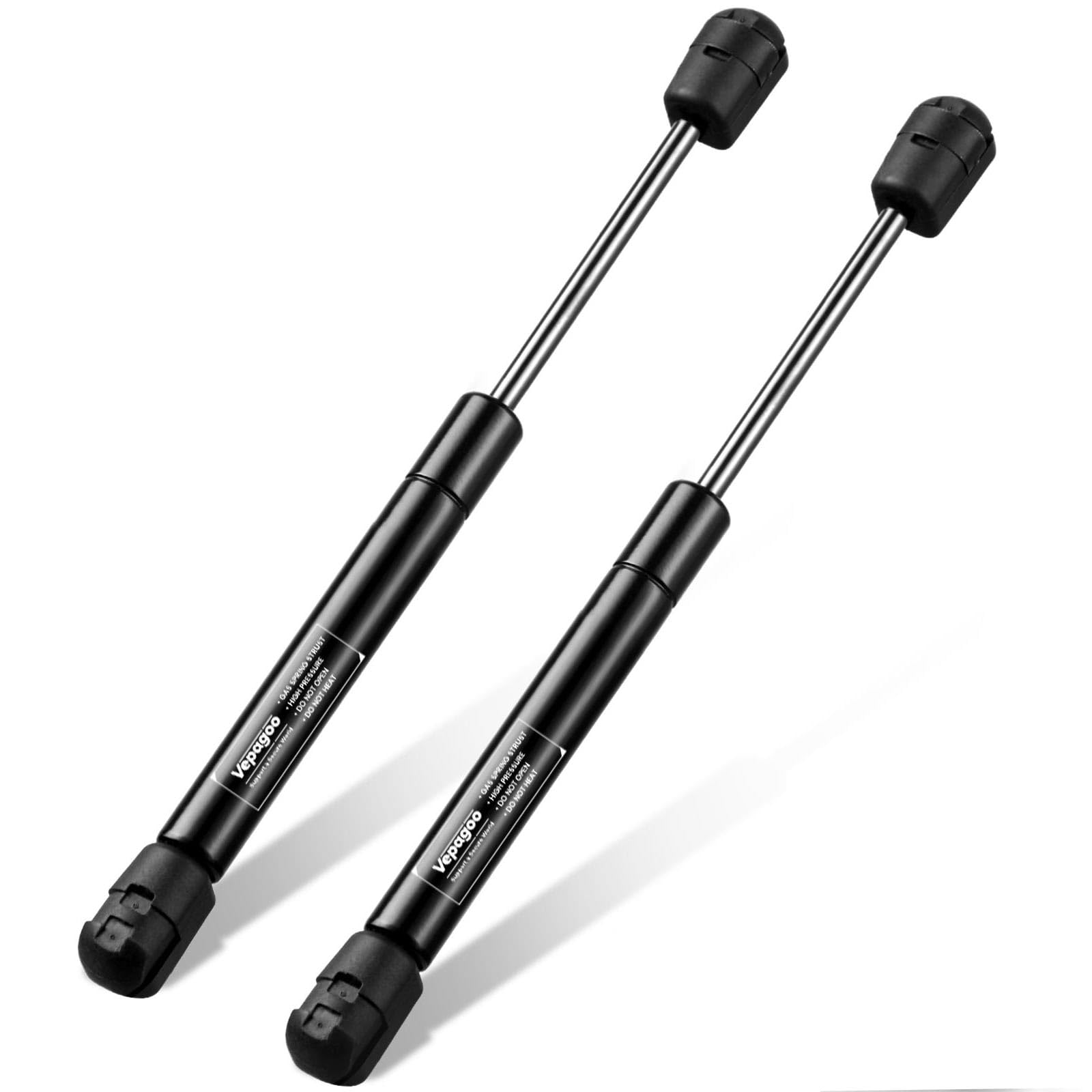Vepagoo ML9945 two-shock set installed on a truck tailgate for smooth lid support.