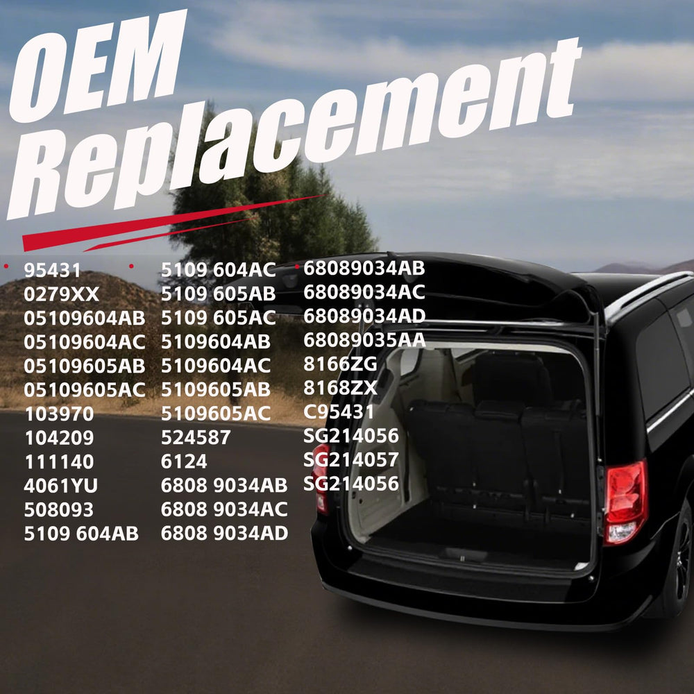 Vepagoo Dodge Grand Caravan rear hatch strut ensures smooth, controlled opening.