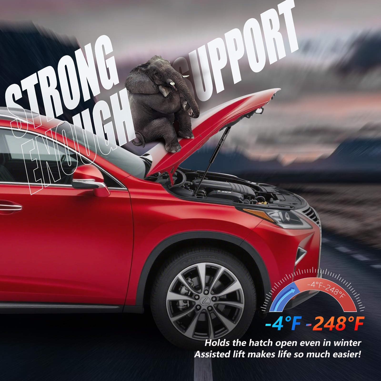Individually tested for consistent performance across weather conditions.