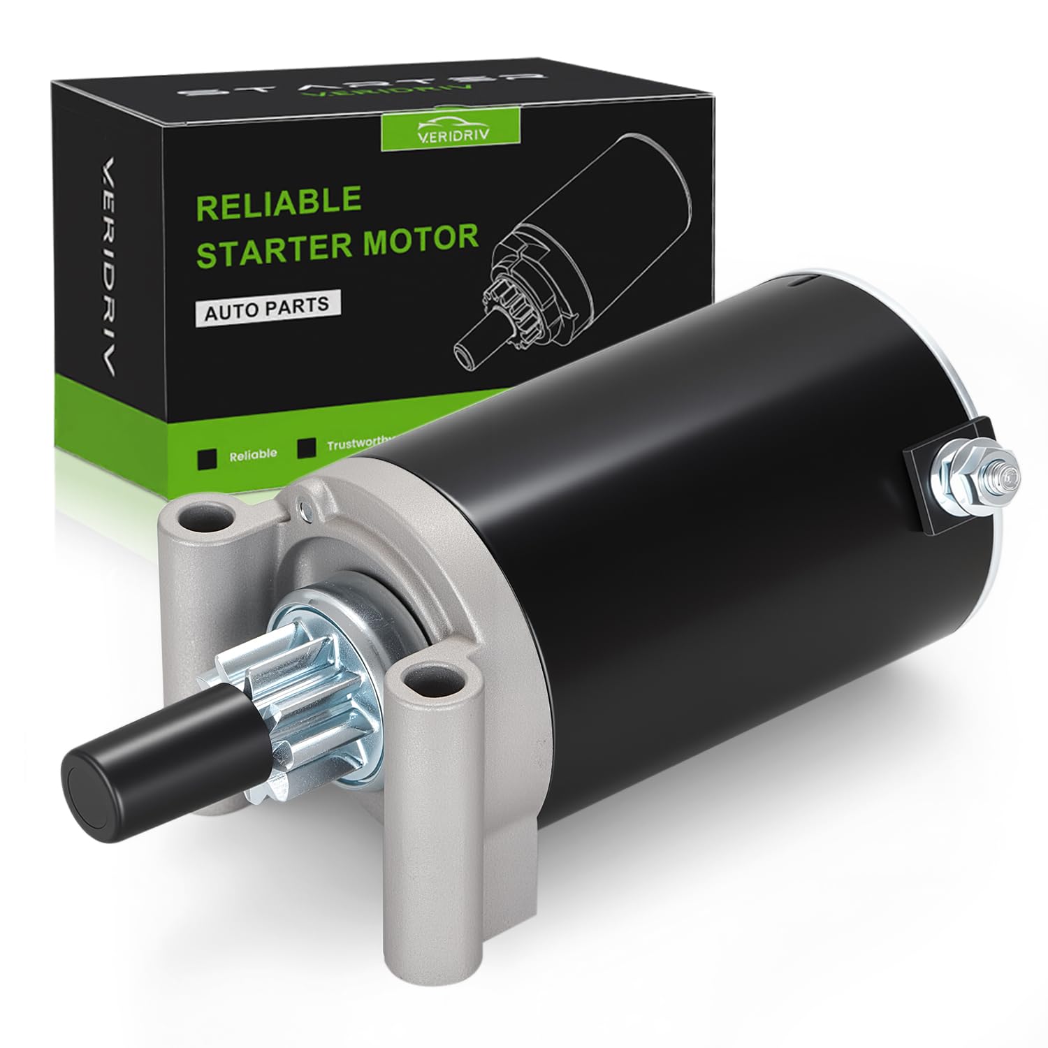 VERIDRIV heavy-duty starter motor for Kohler 7000 series with durable casing