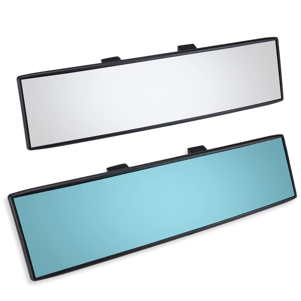 Clip-on design of Verivue mirror installs in seconds without tools.