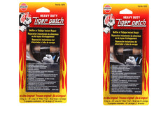 Versachem TigerPatch muffler wrap around exhaust for heat protection.