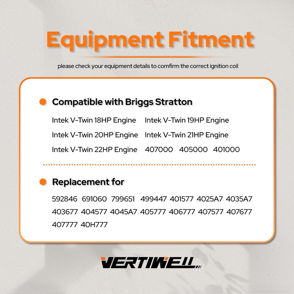 Briggs Stratton compatibility with 407000/405000/401000 series coils