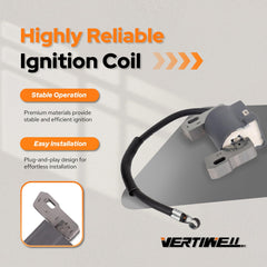 Vertiwell coil pack installed on mower, easy plug-and-play installation