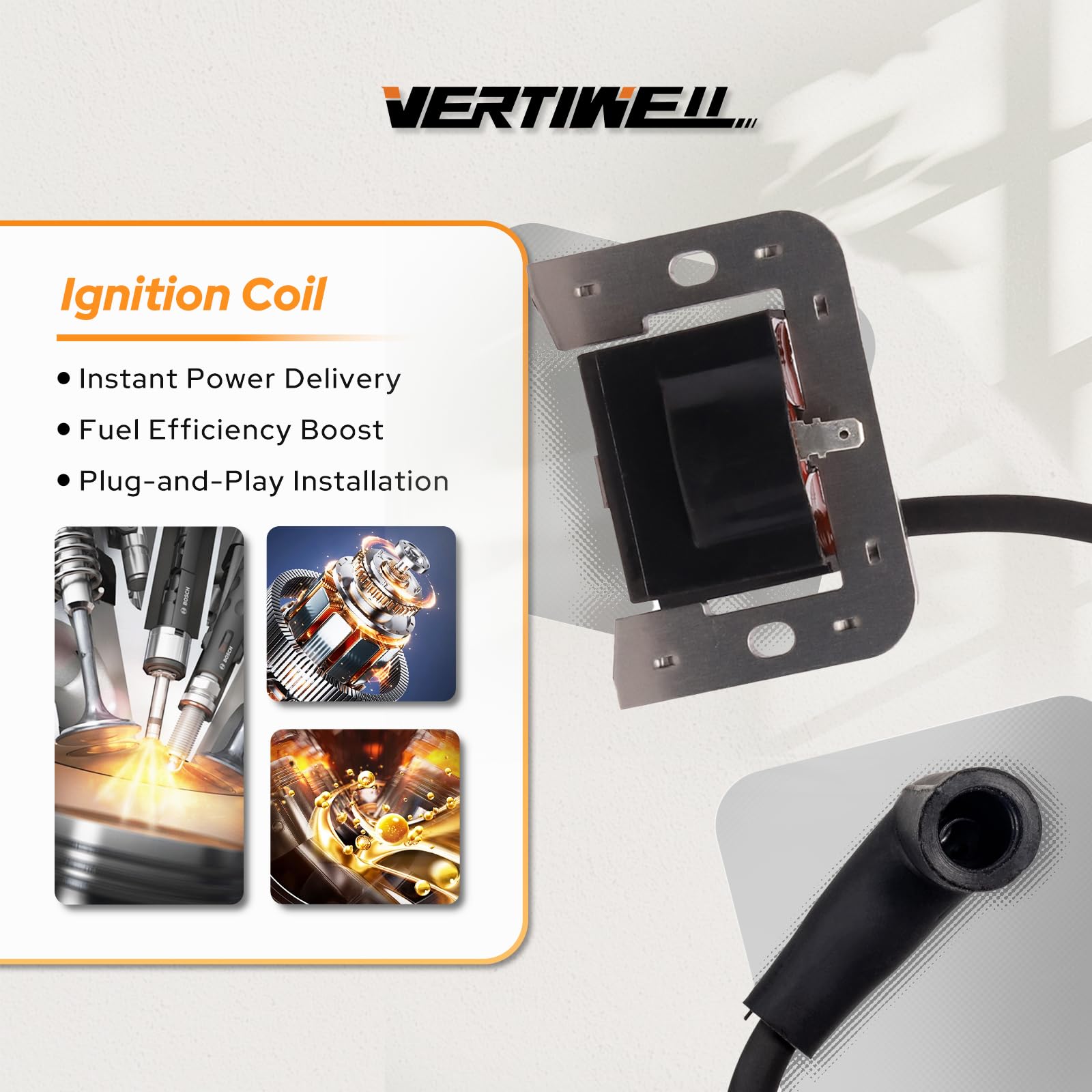Vertiwell two-coil package includes two coils for simple maintenance.