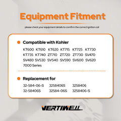 Vertiwell plug-and-play design enables quick replacement on Kohler 7000 engines.