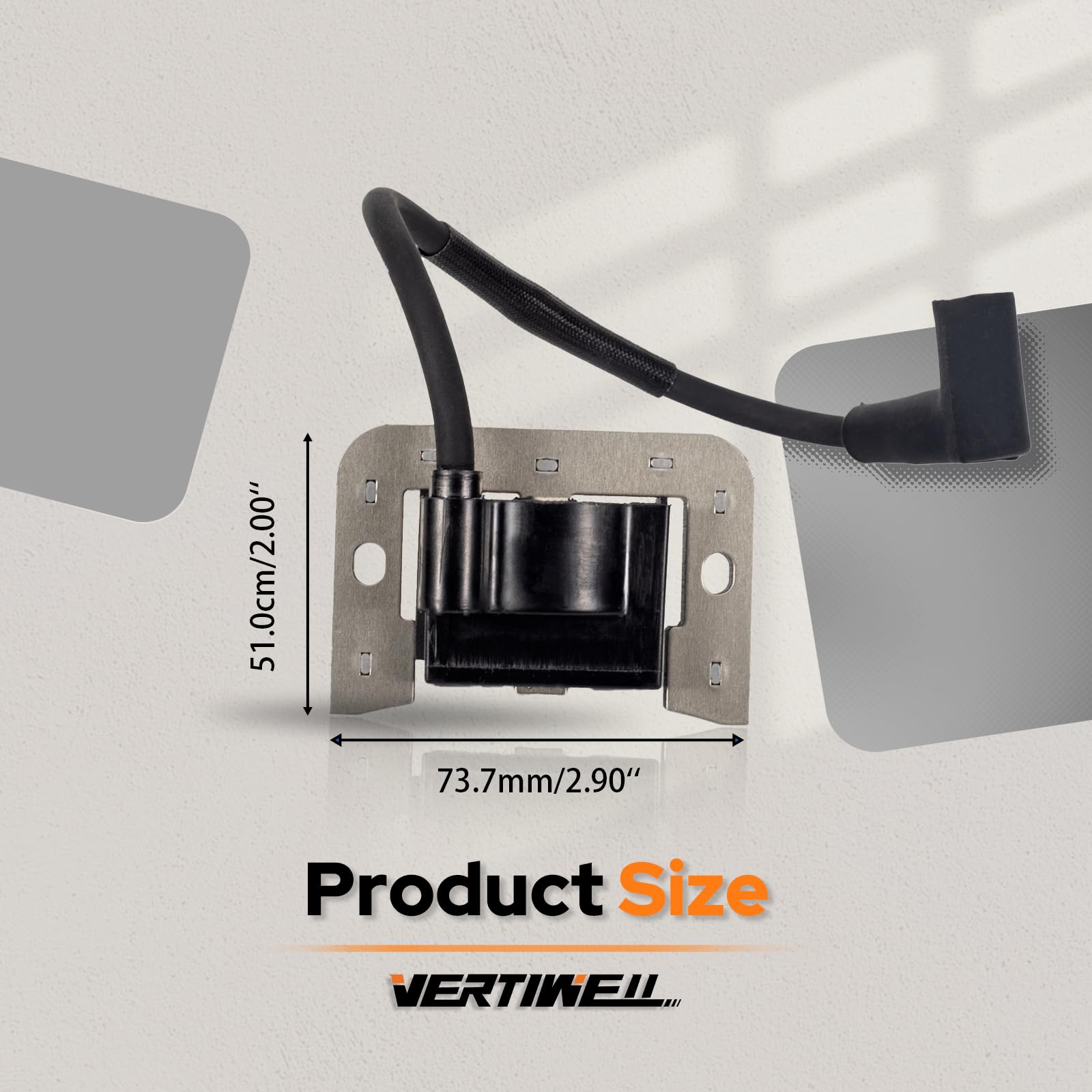Vertiwell packaging and warranty card emphasizes coverage and assurance.