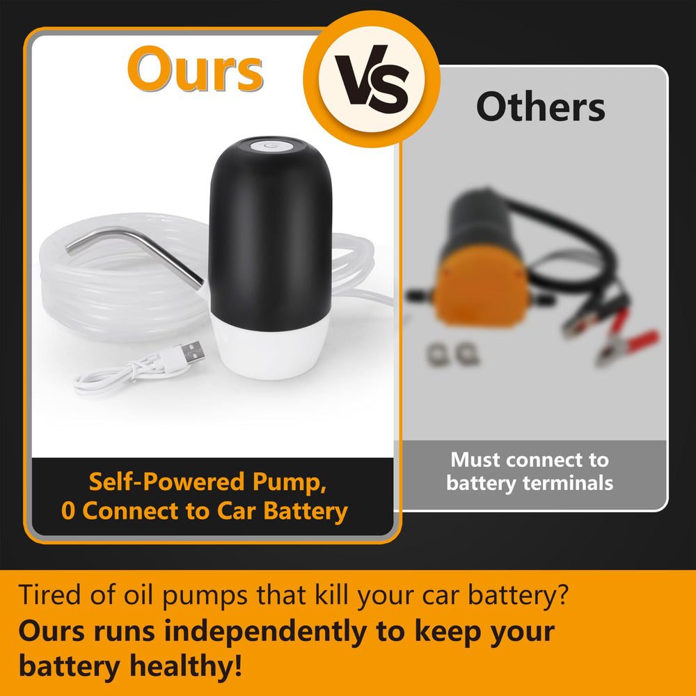 Vervecling portable oil extractor shown for marine and road use.