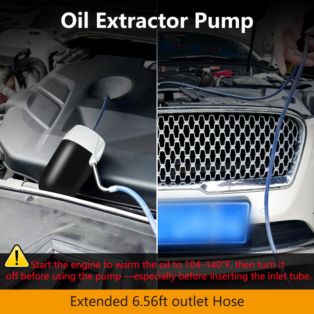 Vervecling self-powered oil transfer enables flexible, tool-free vehicle maintenance.