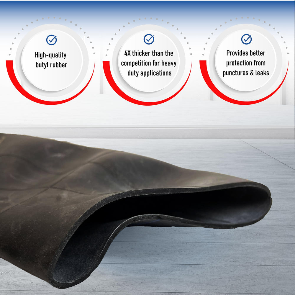 Veteran Tire and Rubber Trans American inner tube demonstrates puncture resistance for rugged service.