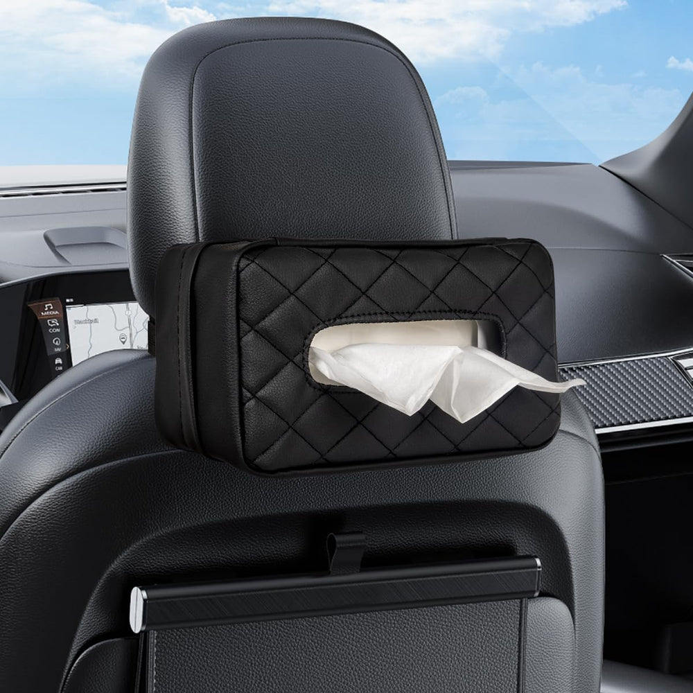 VETERBONE car tissue holder with diamond lid for easy access during drives