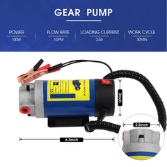 Vevitts oil extractor pump with hoses attached to a car for efficient transfer.
