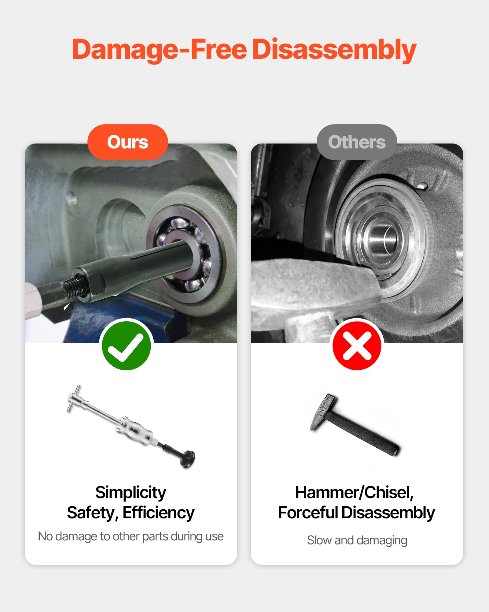 Three screw adapters for mounting versatility
