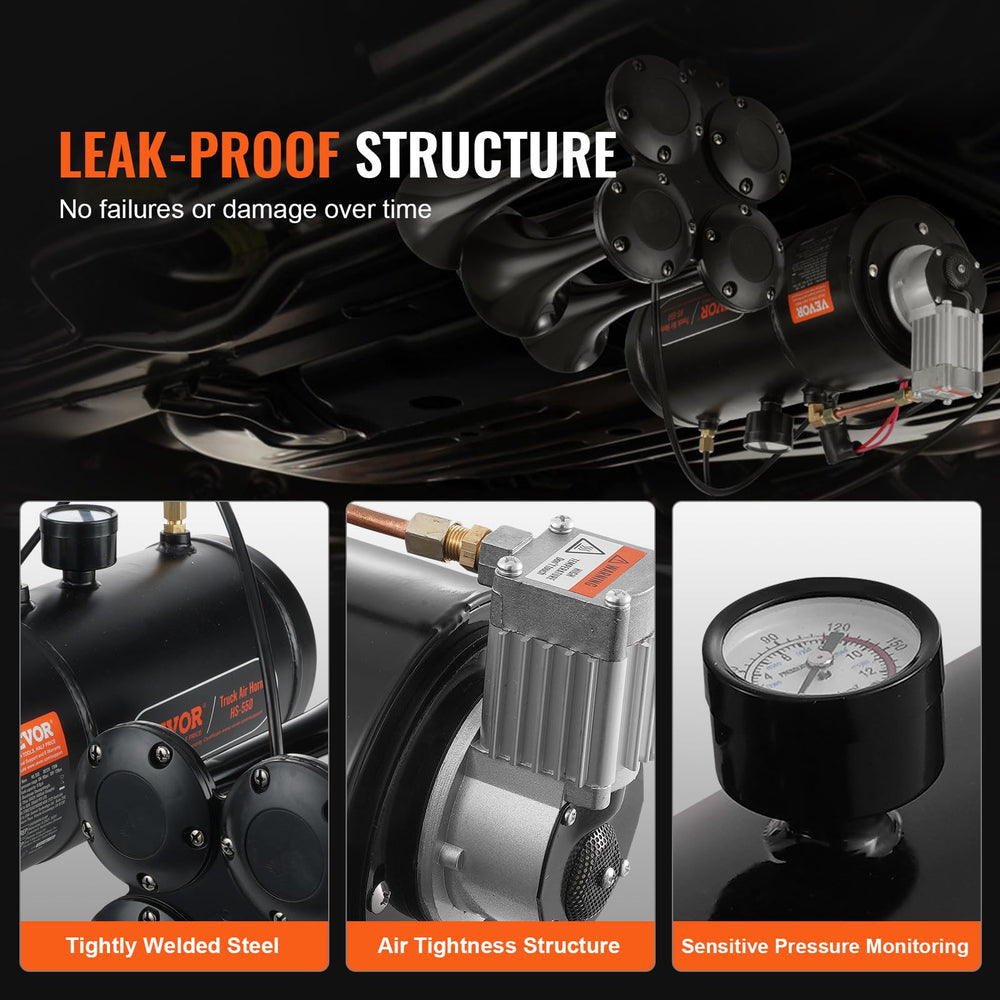 VEVOR solenoid valve detail enabling reliable horn actuation