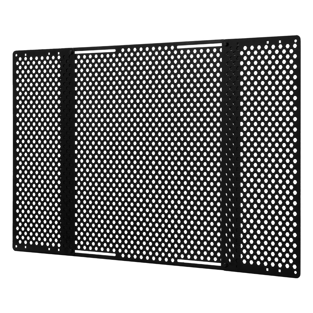 VEVOR black finish screen protector blends with any exterior