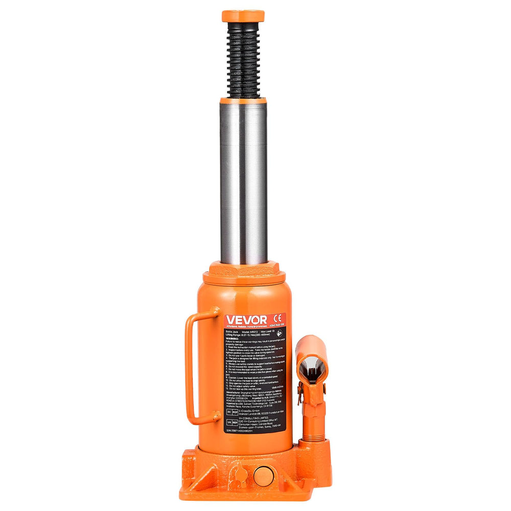 VEVOR bottle jack ideal for tire changes and quick inspections