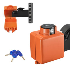 VEVOR collar coupler lock on 2-inch Demco cast head protects your trailer.