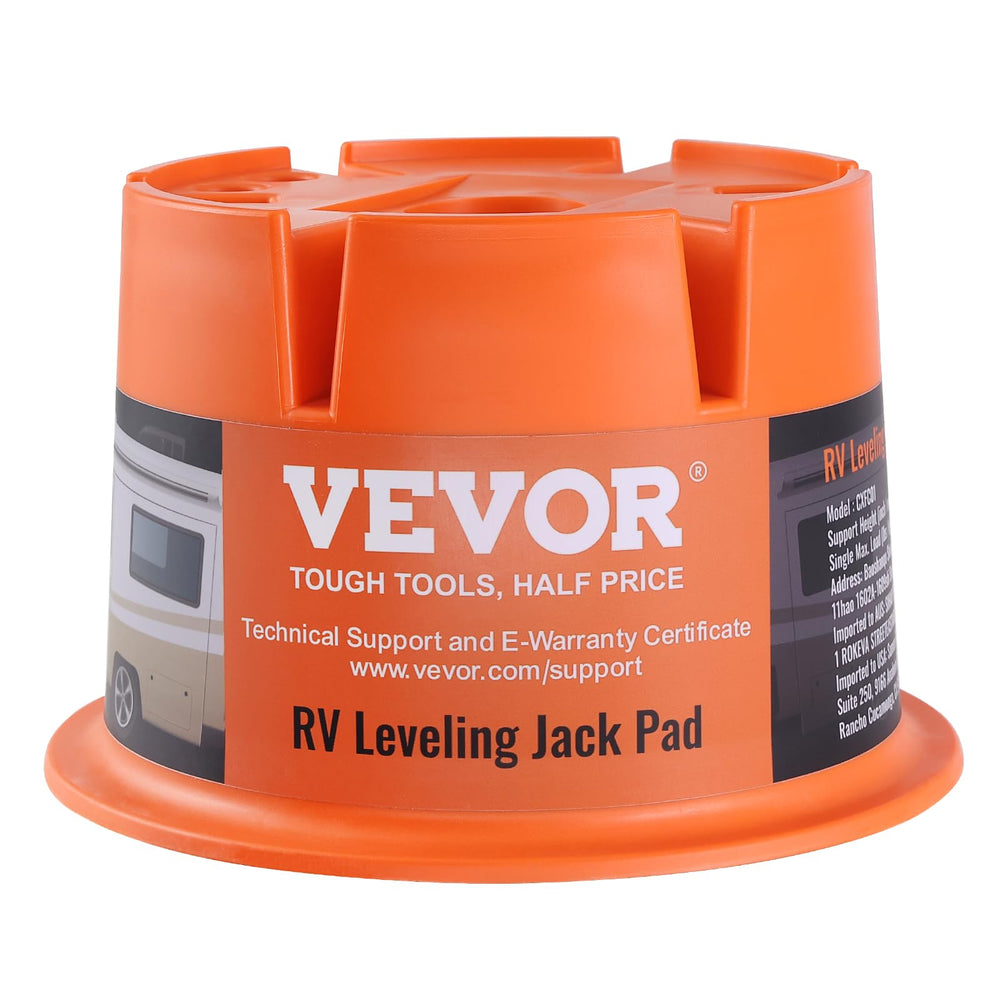 VEVOR blocks are compatible with travel trailers and motorhomes.