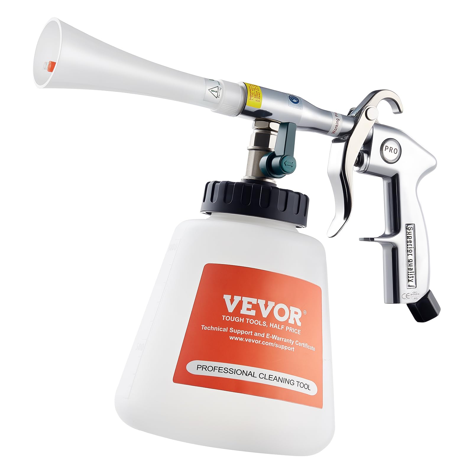 VEVOR dashboard, seats, and tires cleaning for versatile car care.