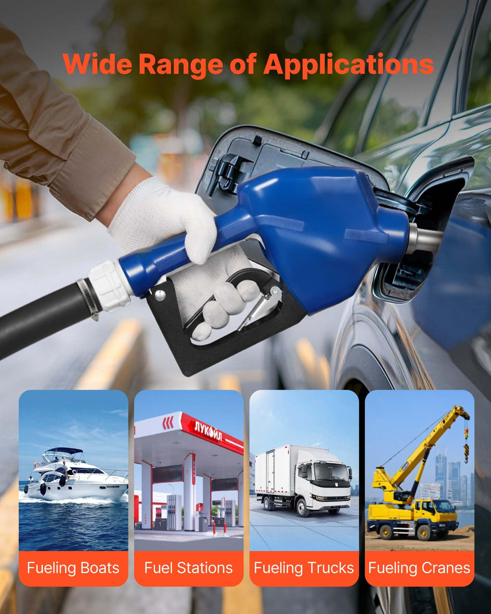 VEVOR DEF nozzle durable aluminum body for outdoor use