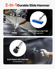 VEVOR dent puller kit bridge puller handles larger dents with less effort