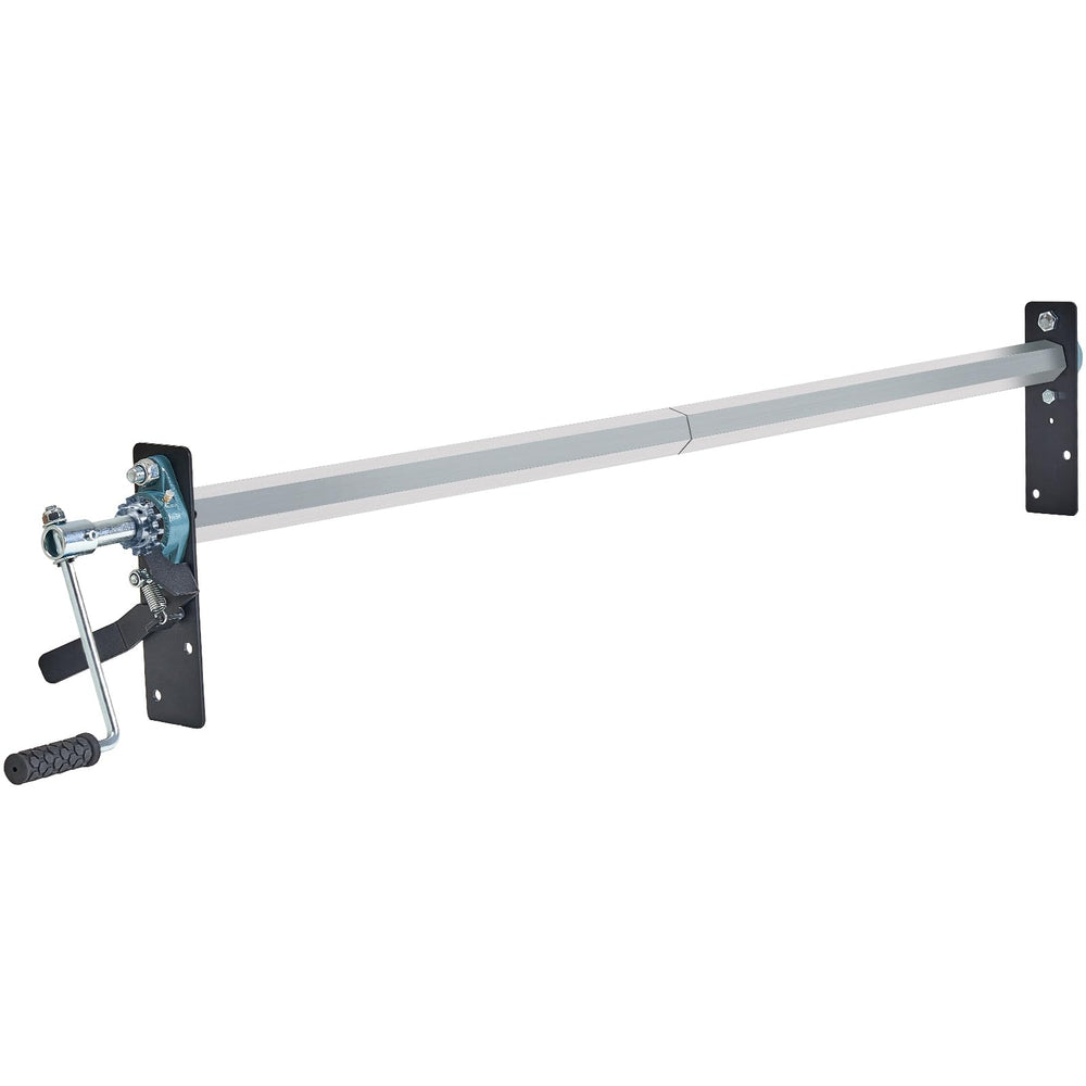 VEVOR durable tarp roller packaging and hardware included for quick setup.