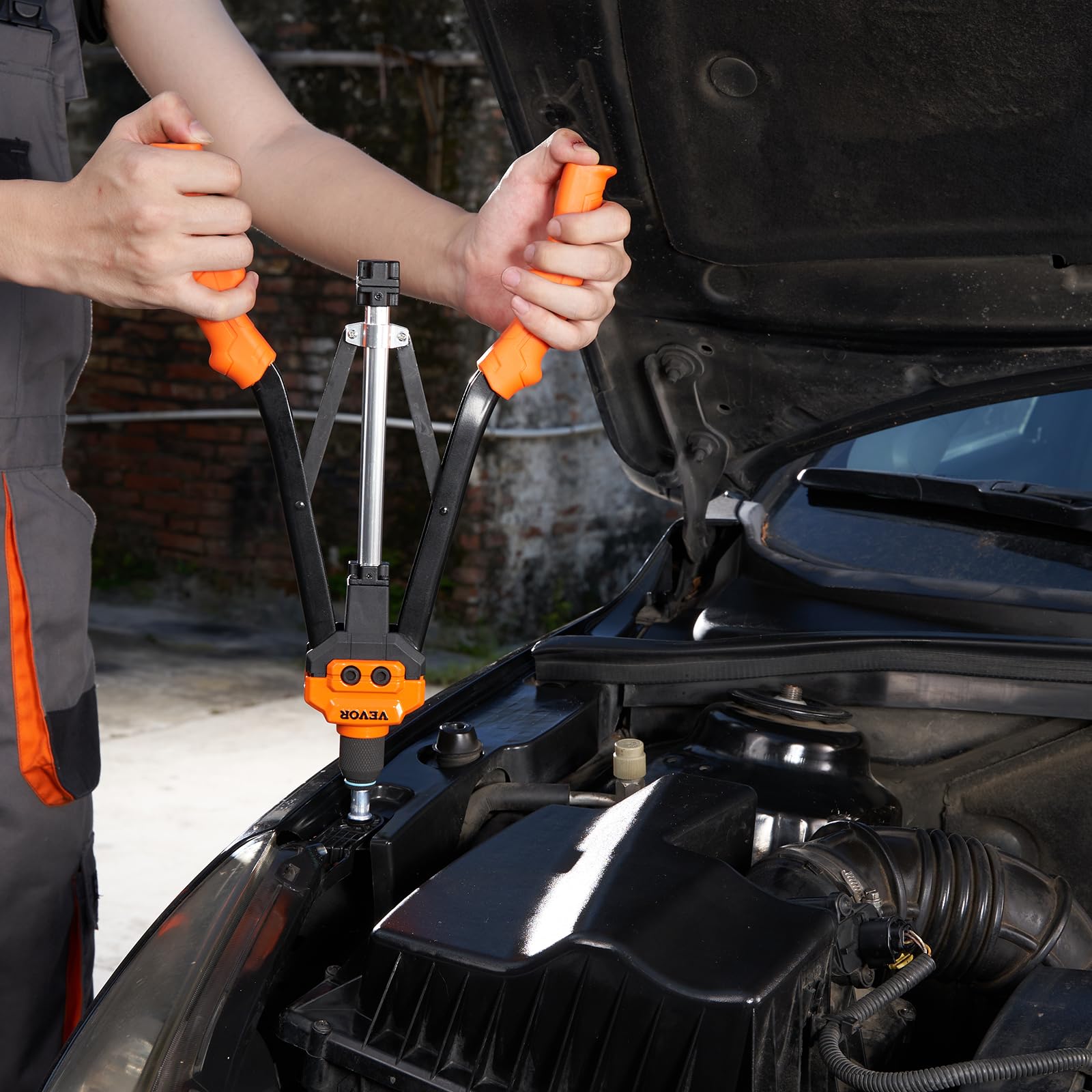 VEVOR easy-to-use toolkit requires no extra tools for quick setup.