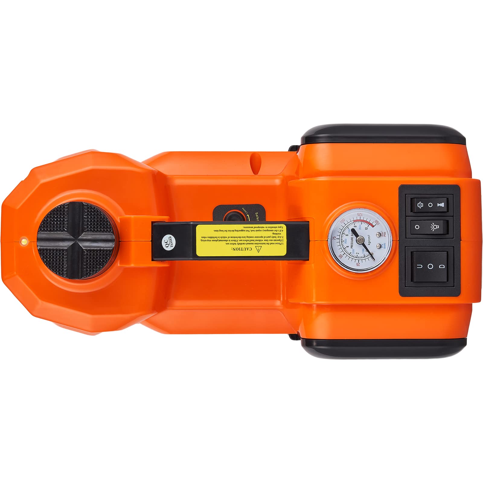VEVOR flat-surface safety stop max height secures lifting at top height.