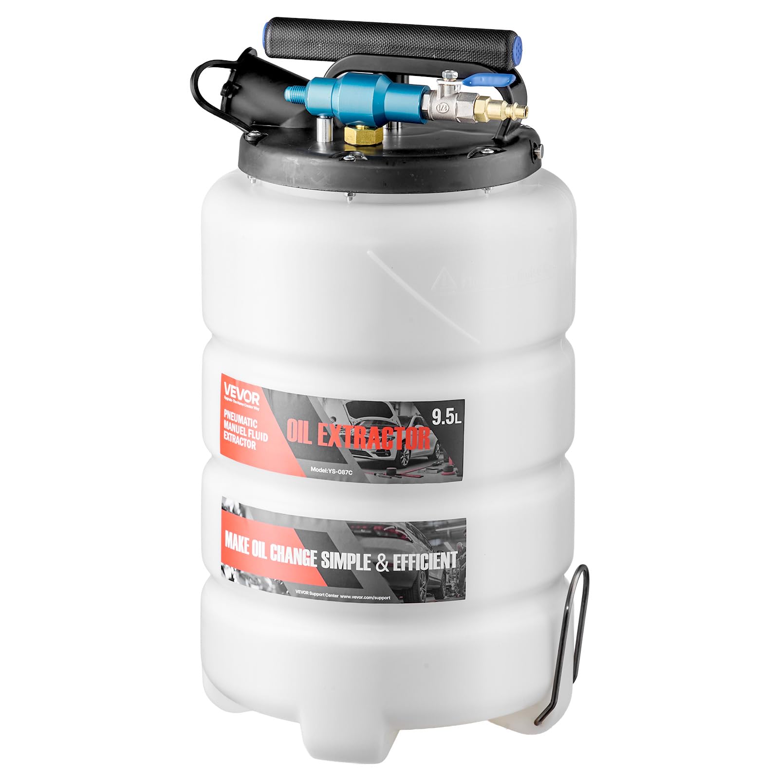 VEVOR Fluid Extractor in use on a vehicle for maintenance