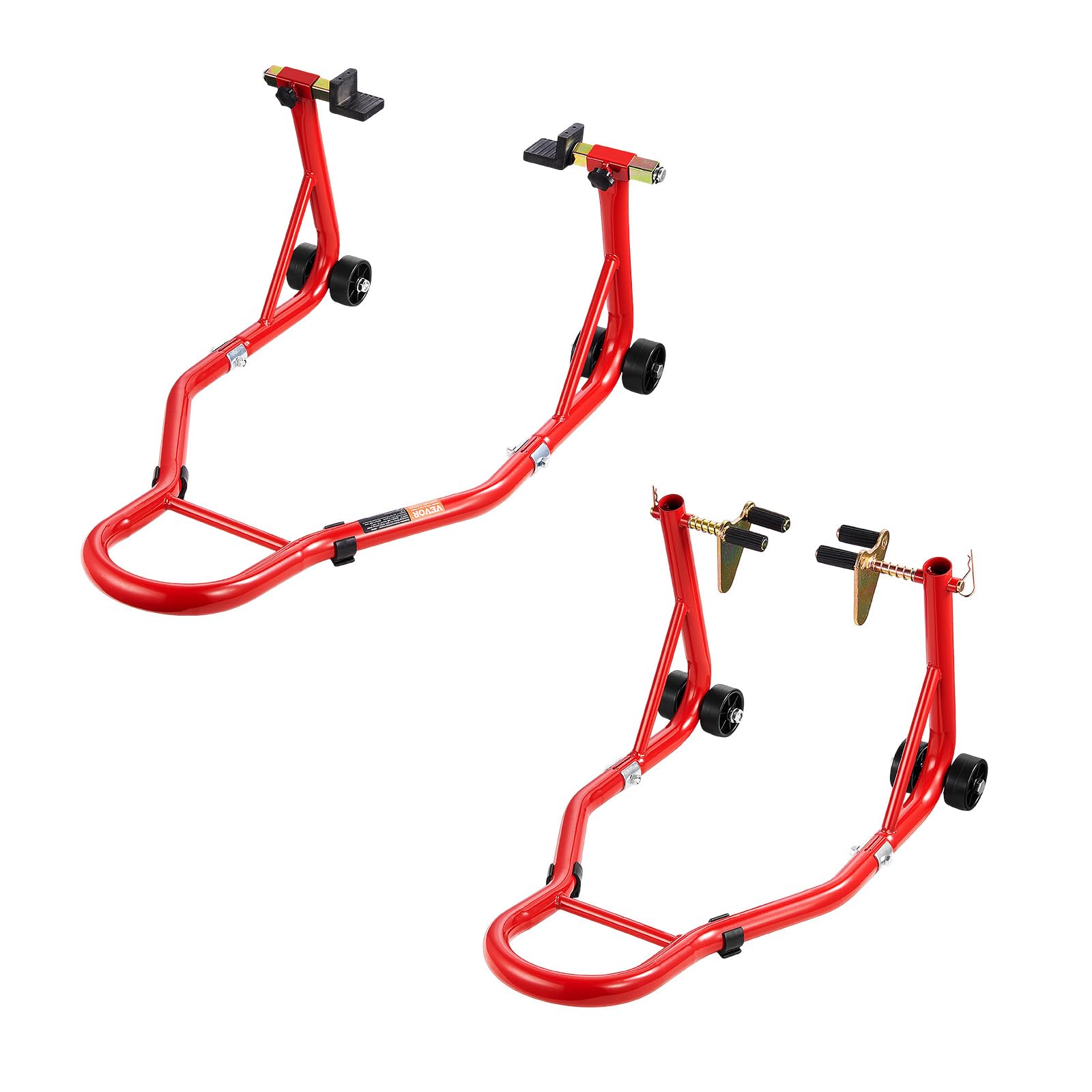 VEVOR four PP casters extended handle enable quick lifts