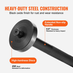 VEVOR hex wrench and accessories support flexible setup for various jobs