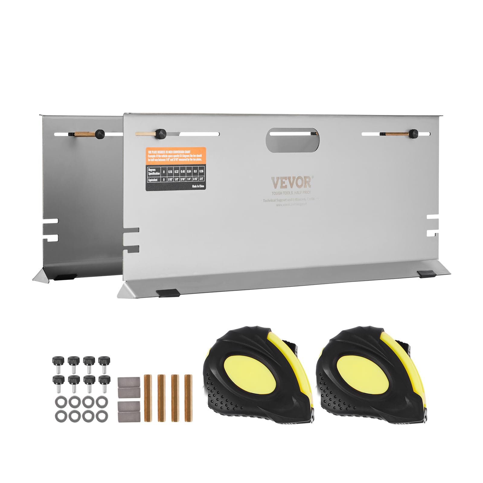 VEVOR clear instruction packets and charts guide users through measurements.