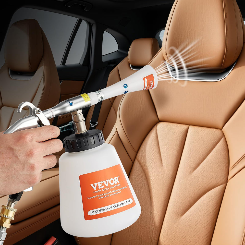 VEVOR interior and exterior cleaning tasks made easy on cars.