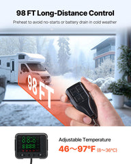 VEVOR leak-proof fuel cap minimizes spills on rough roads