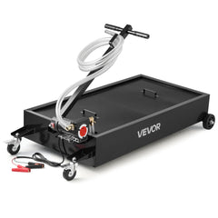VEVOR low-profile oil drain pan front view for efficient fluid collection.