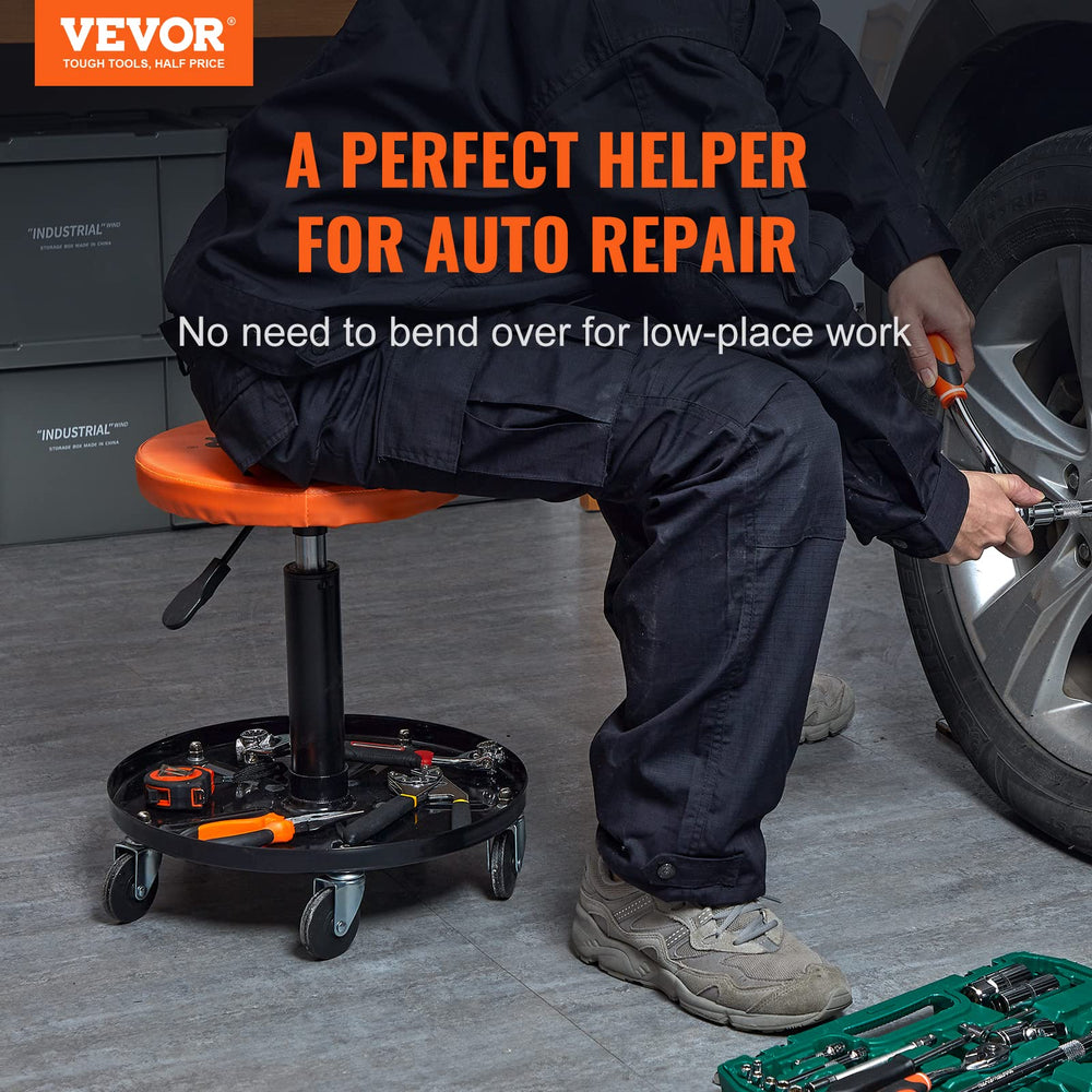 VEVOR Mechanic Stool height adjustment to fit different tasks