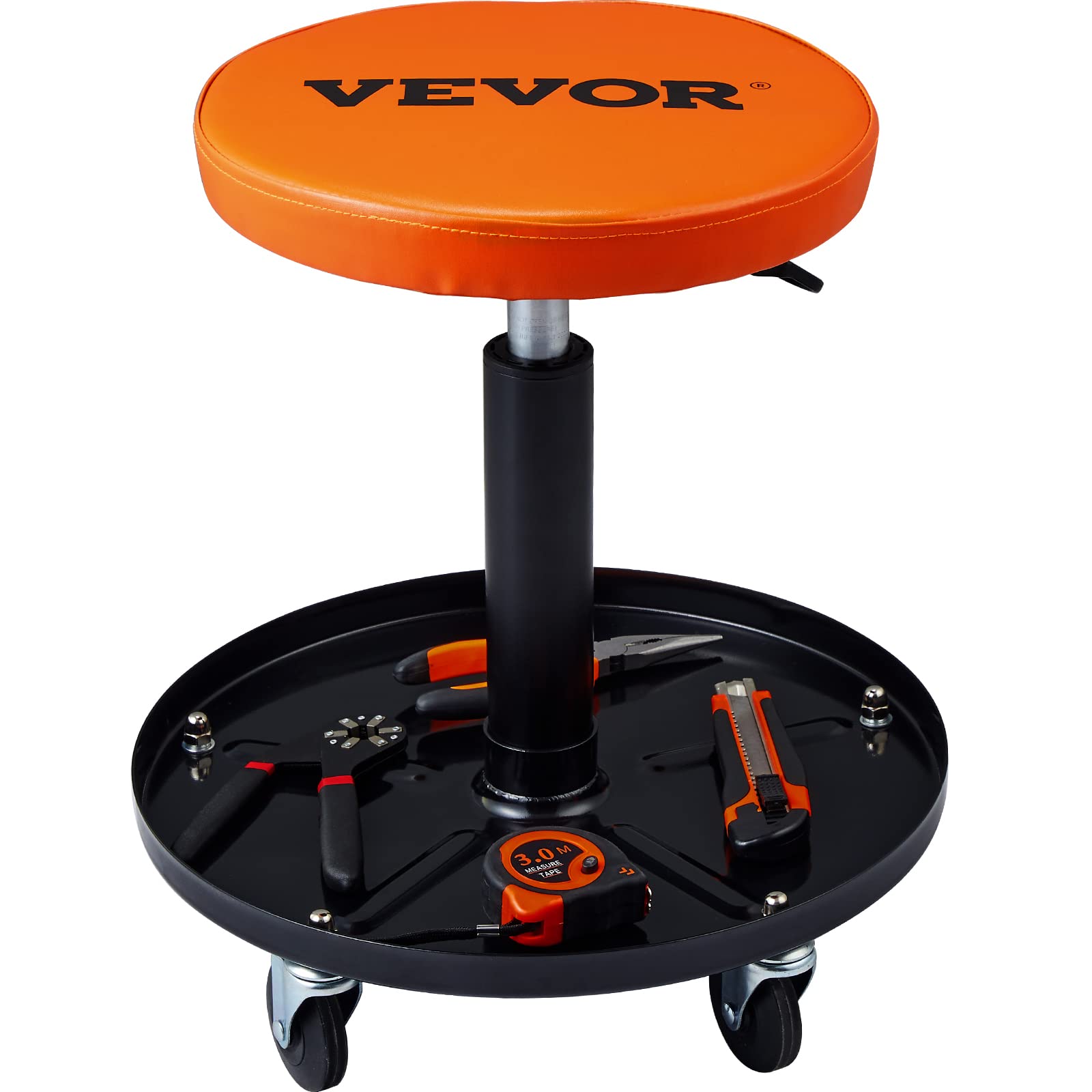 VEVOR Mechanic Stool padded seat for comfortable long sessions in the garage