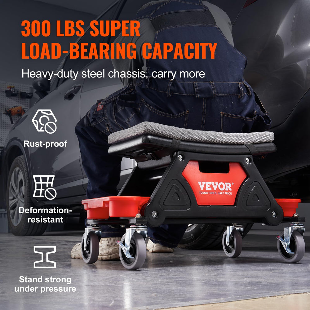 VEVOR pull-out drawer adds extra storage for wrenches and sockets.