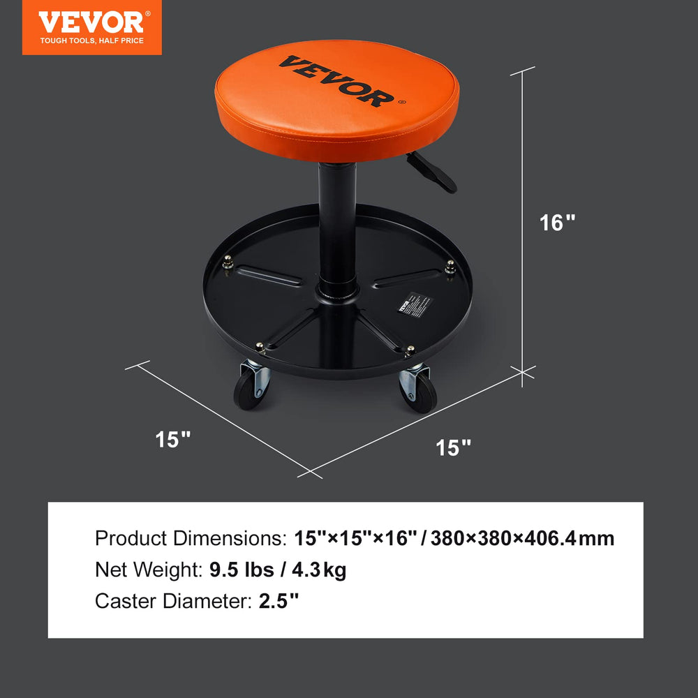 VEVOR Mechanic Stool wide applications for various garage tasks