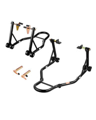 VEVOR motorcycle stand lift front wheel dual fork for stable front-end maintenance